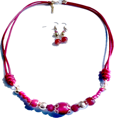  Combo Collar Más Zarcillos Creaciones Sofi